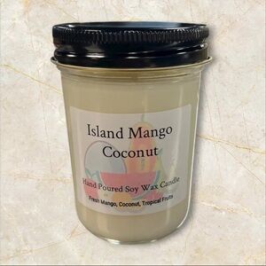 Island Mango Coconut Wax Candle